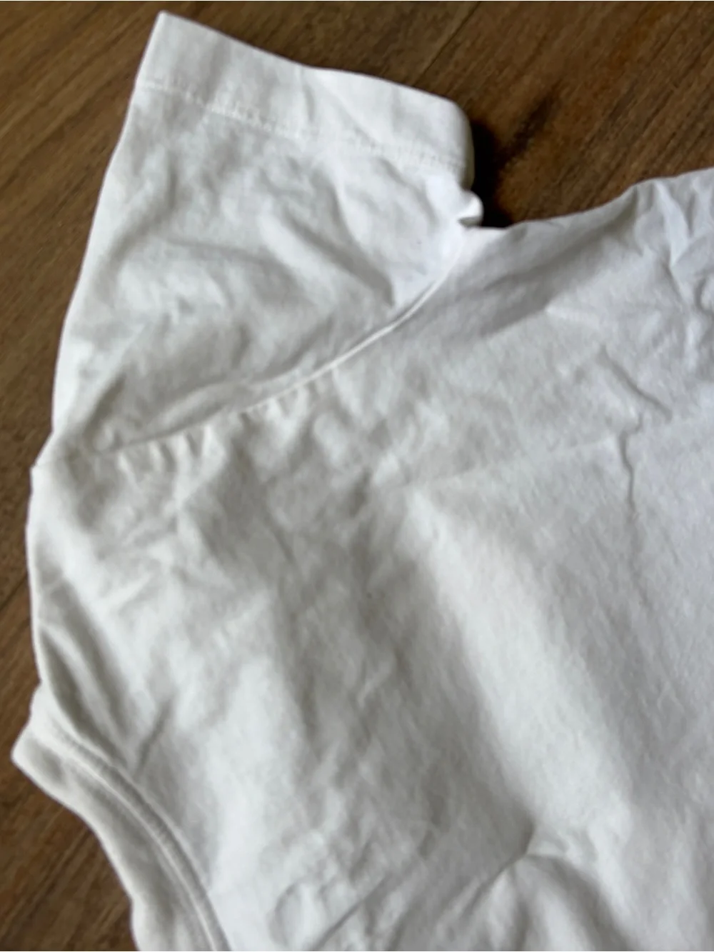 Nike White Tee with Orange Floral Graphic Size S
